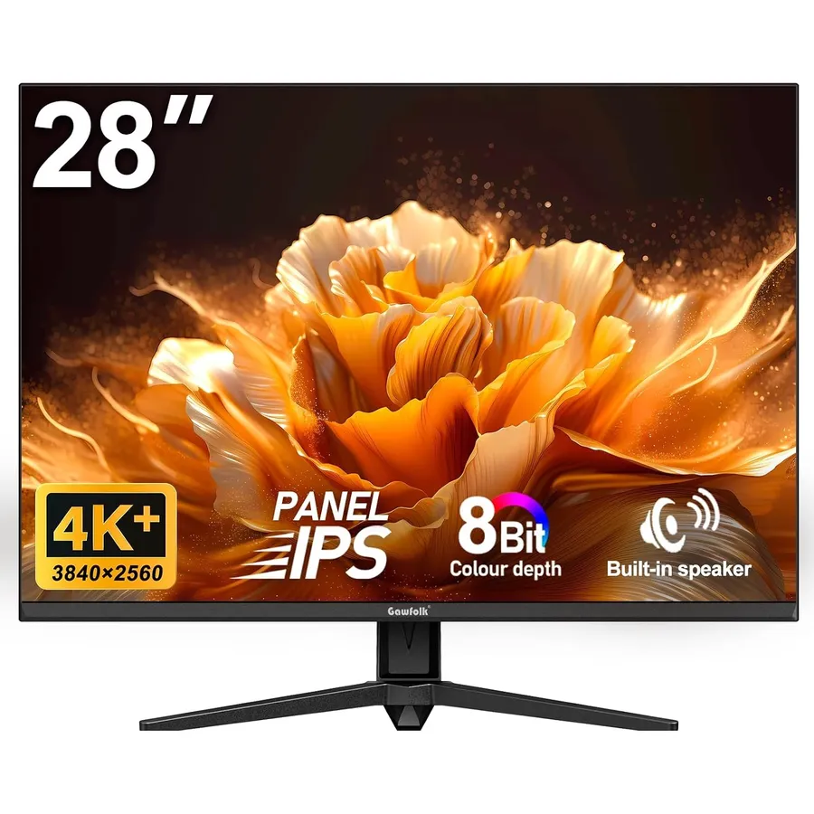 Gawfolk GF005 - Monitor 4K de 28,5 pulgadas, IPS 3:2, 60 Hz